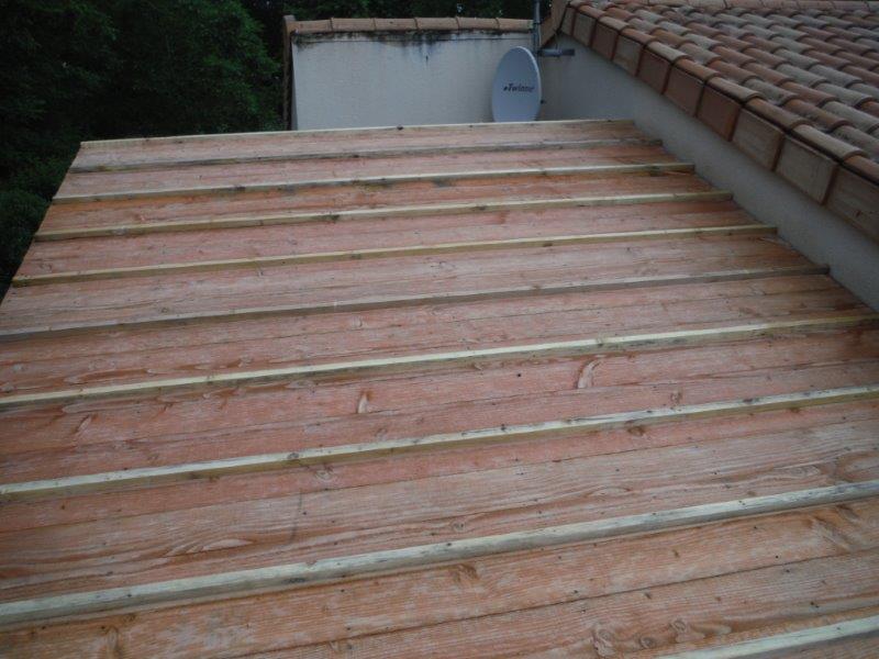 Préau en bois douglas en Vienne (86)